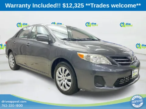 Gray 2013 Toyota Corolla LE for sale in Anoka, MN