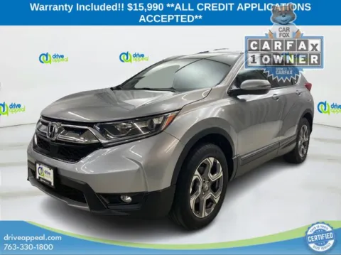 Silver 2017 Honda CR-V EX for sale in Anoka, MN
