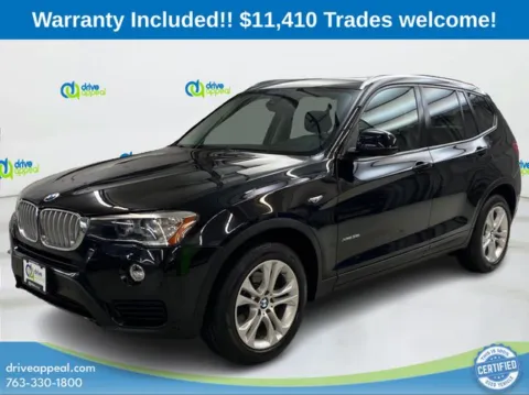 Black 2016 BMW X3 xDrive35i for sale in Anoka, MN