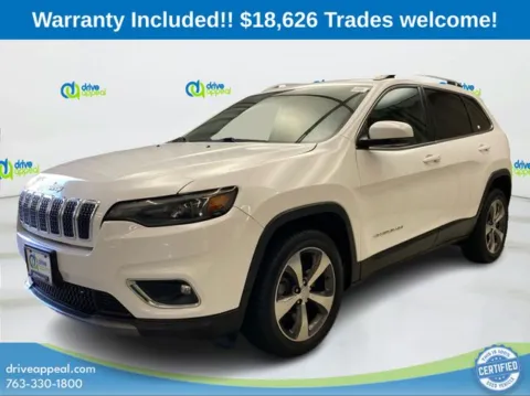 White 2020 Jeep Cherokee Limited for sale in Anoka, MN