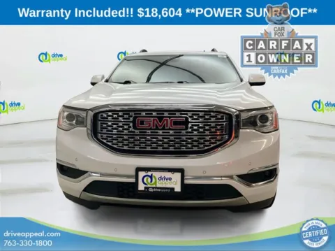 Photos of 2018 GMC Acadia Denali for sale in Anoka, MN at Drive Appeal Anoka