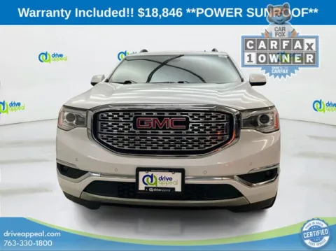 Photos of 2018 GMC Acadia Denali for sale in Anoka, MN at Drive Appeal Anoka