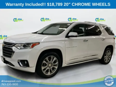 White 2018 Chevrolet Traverse Premier for sale in Anoka, MN