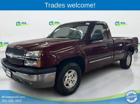 Red 2003 Chevrolet Silverado 1500 LS for sale in Anoka, MN