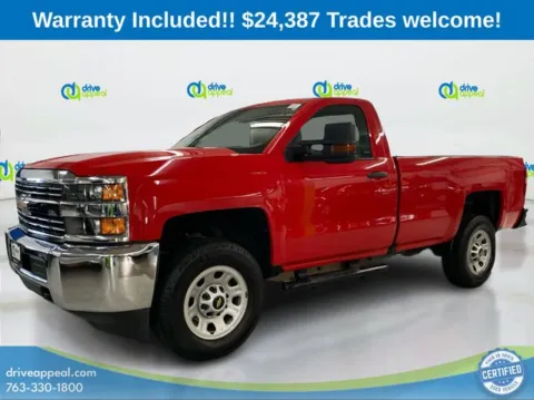 Red 2016 Chevrolet Silverado 3500HD Work Truck for sale in Anoka, MN
