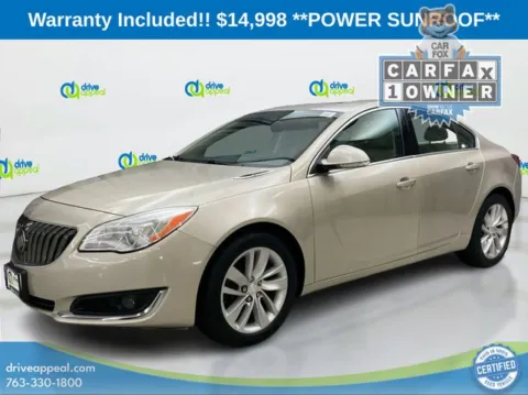 Silver 2016 Buick Regal Premium II for sale in Anoka, MN