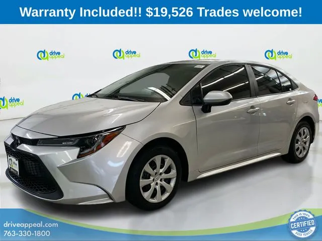 Silver 2022 Toyota Corolla LE for sale in Anoka, MN