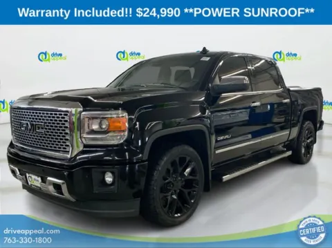 Black 2015 GMC Sierra 1500 Denali for sale in Anoka, MN