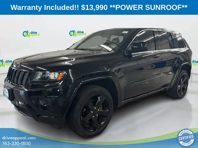 Black 2015 Jeep Grand Cherokee Altitude for sale in Anoka, MN