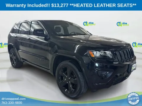 Another view of 2015 Jeep Grand Cherokee Altitude for sale in Anoka, MN at Drive Appeal Anoka