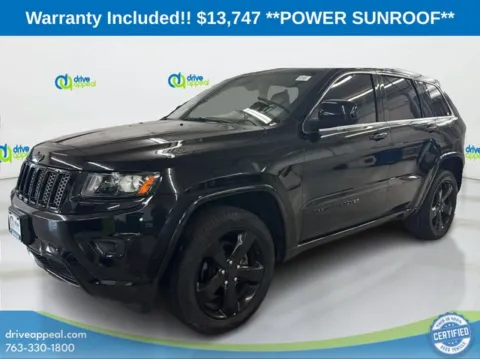 Black 2015 Jeep Grand Cherokee Altitude for sale in Anoka, MN