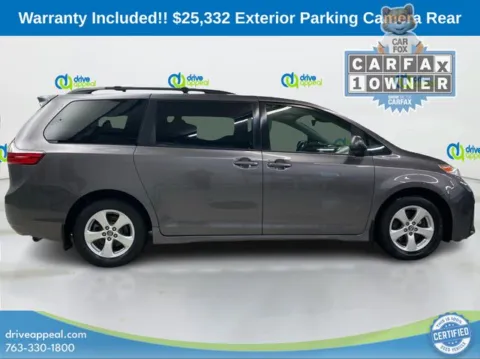 More photos of 2019 Toyota Sienna LE at Drive Appeal Anoka, MN