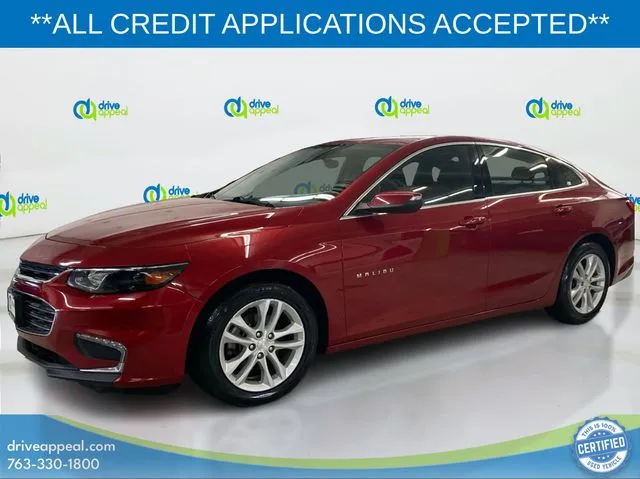 Red 2016 Chevrolet Malibu LT for sale in Anoka, MN