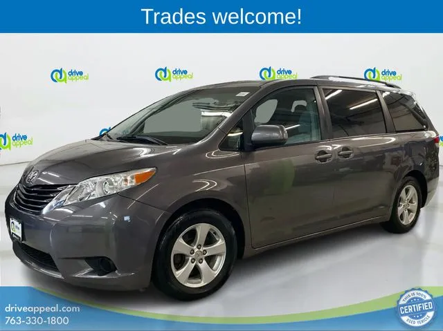 Gray 2011 Toyota Sienna LE for sale in Anoka, MN