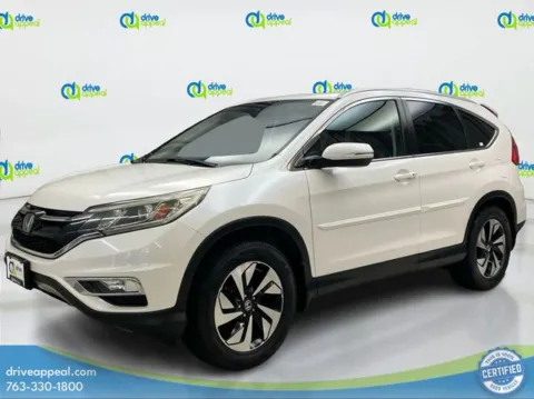 White 2016 Honda CR-V Touring for sale in Anoka, MN