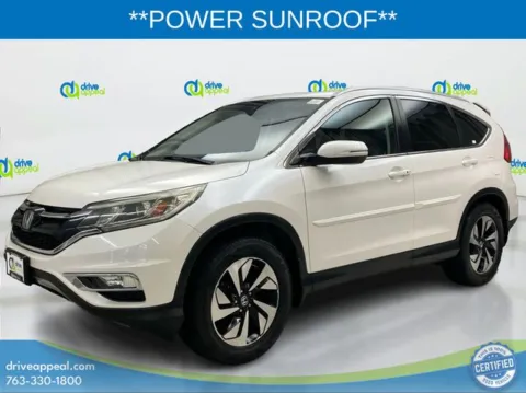 White 2016 Honda CR-V Touring for sale in Anoka, MN