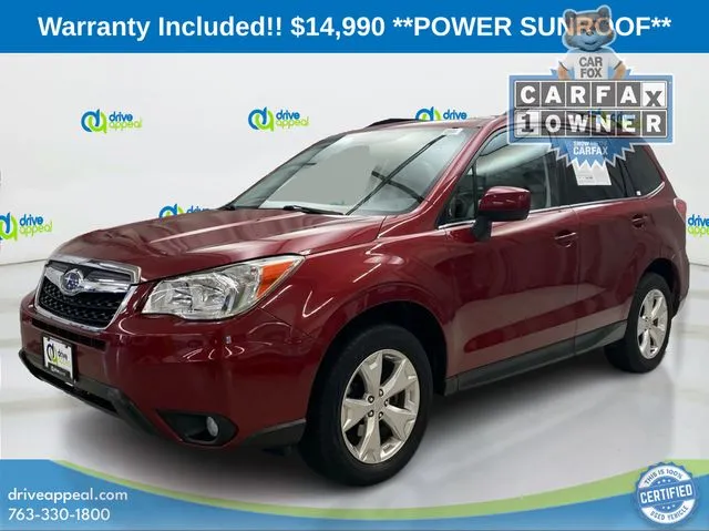 2016 Subaru Forester 2.5i Limited