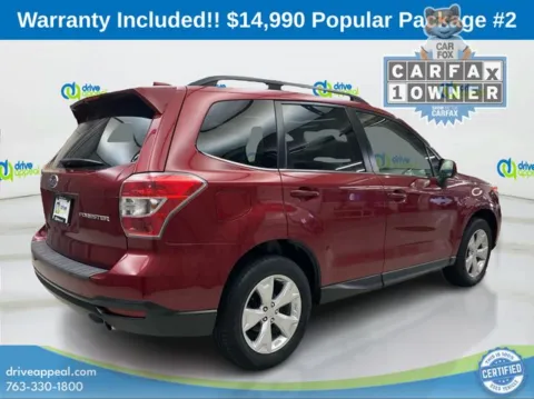 More photos of 2016 Subaru Forester 2.5i Limited at Drive Appeal Anoka, MN