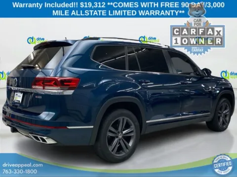 More photos of 2021 Volkswagen Atlas 3.6L V6 SE w/Technology R-Line at Drive Appeal Anoka, MN