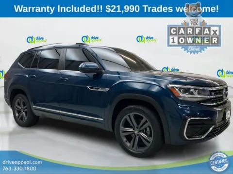 Another view of 2021 Volkswagen Atlas 3.6L V6 SE w/Technology R-Line for sale in Anoka, MN at Drive Appeal Anoka