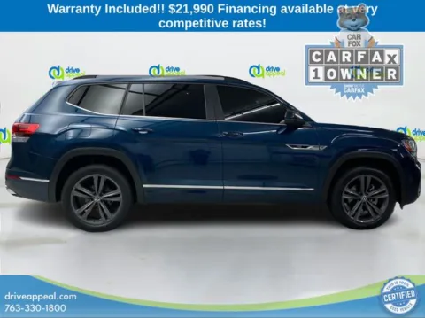 More photos of 2021 Volkswagen Atlas 3.6L V6 SE w/Technology R-Line at Drive Appeal Anoka, MN