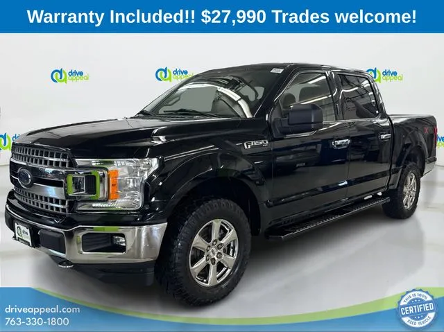 Black 2018 Ford F-150 XLT for sale in Anoka, MN