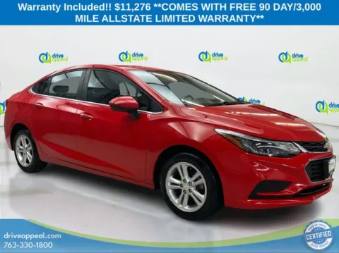 Another view of 2017 Chevrolet Cruze LT for sale in Anoka, MN at Drive Appeal Anoka