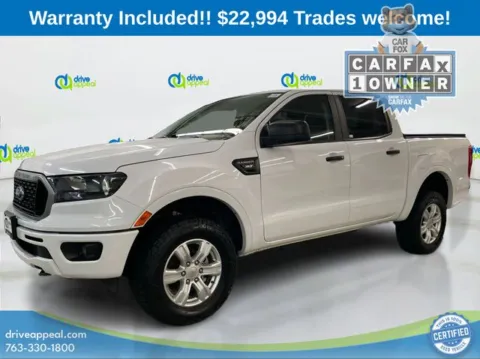 White 2020 Ford Ranger XLT for sale in Anoka, MN