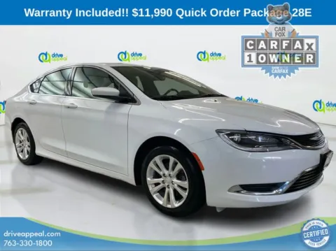 Another view of 2015 Chrysler 200 Limited for sale in Anoka, MN at Drive Appeal Anoka