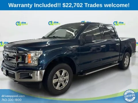 Blue 2018 Ford F-150 XLT for sale in Anoka, MN