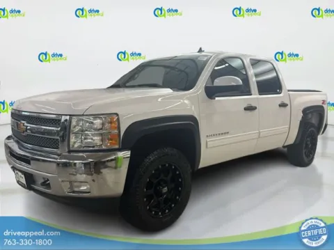 White 2013 Chevrolet Silverado 1500 LT for sale in Anoka, MN
