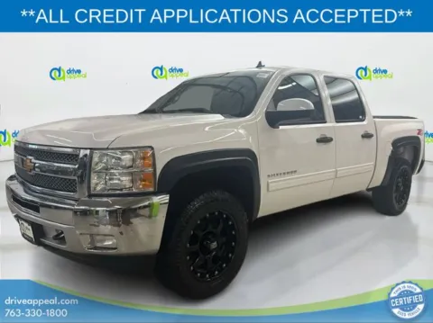 White 2013 Chevrolet Silverado 1500 LT for sale in Anoka, MN