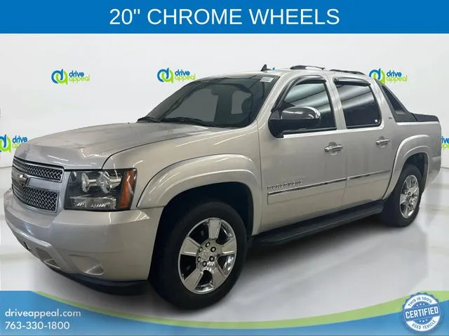 Silver 2010 Chevrolet Avalanche 1500 LTZ for sale in Anoka, MN