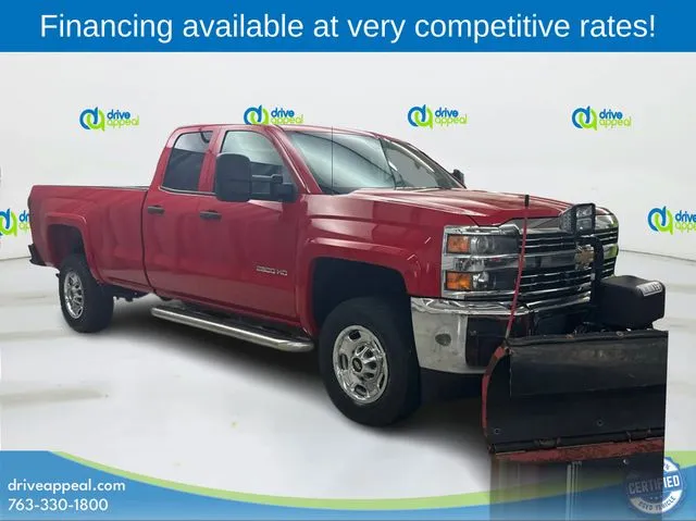 Red 2015 Chevrolet Silverado 2500HD Work Truck for sale in Anoka, MN