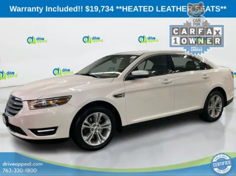 White 2018 Ford Taurus SEL for sale in Anoka, MN
