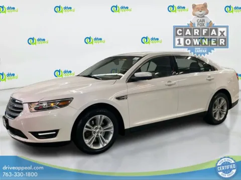 White 2018 Ford Taurus SEL for sale in Anoka, MN