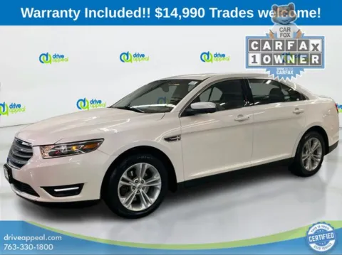 White 2018 Ford Taurus SEL for sale in Anoka, MN