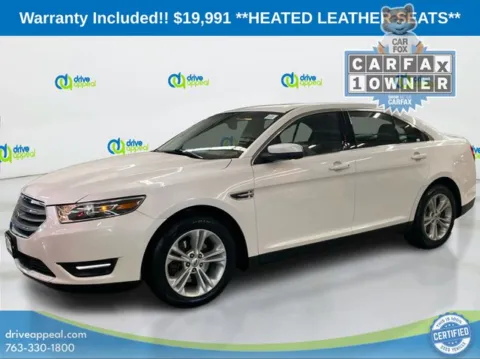 White 2018 Ford Taurus SEL for sale in Anoka, MN