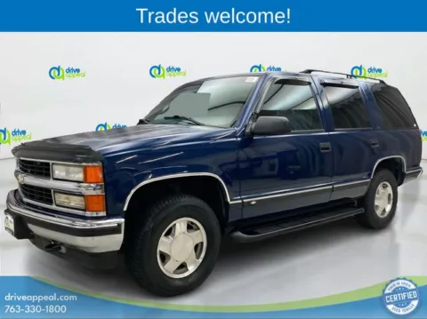 Blue 1999 Chevrolet Tahoe LS for sale in Anoka, MN