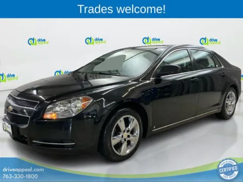 Black 2009 Chevrolet Malibu LT for sale in Anoka, MN
