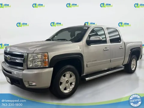 Silver 2010 Chevrolet Silverado 1500 LTZ for sale in Anoka, MN