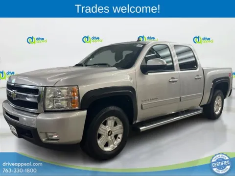 Silver 2010 Chevrolet Silverado 1500 LTZ for sale in Anoka, MN