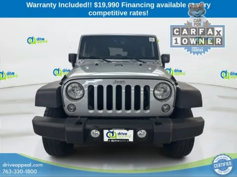 Photos of 2015 Jeep Wrangler Unlimited Sport for sale in Anoka, MN at Drive Appeal Anoka