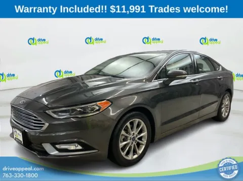 Gray 2017 Ford Fusion SE for sale in Anoka, MN