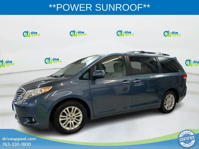 Blue 2013 Toyota Sienna XLE for sale in Anoka, MN