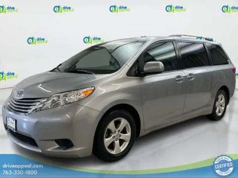 Silver 2017 Toyota Sienna L for sale in Anoka, MN