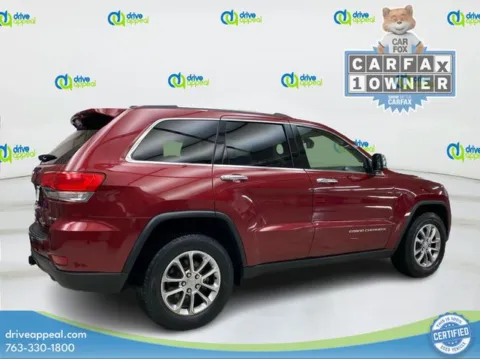 More photos of 2015 Jeep Grand Cherokee Limited at Drive Appeal Anoka, MN