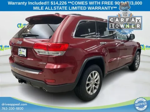 More photos of 2015 Jeep Grand Cherokee Limited at Drive Appeal Anoka, MN