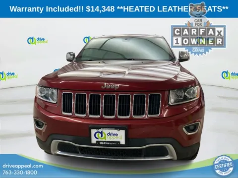Photos of 2015 Jeep Grand Cherokee Limited for sale in Anoka, MN at Drive Appeal Anoka