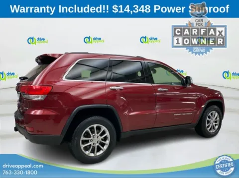 More photos of 2015 Jeep Grand Cherokee Limited at Drive Appeal Anoka, MN